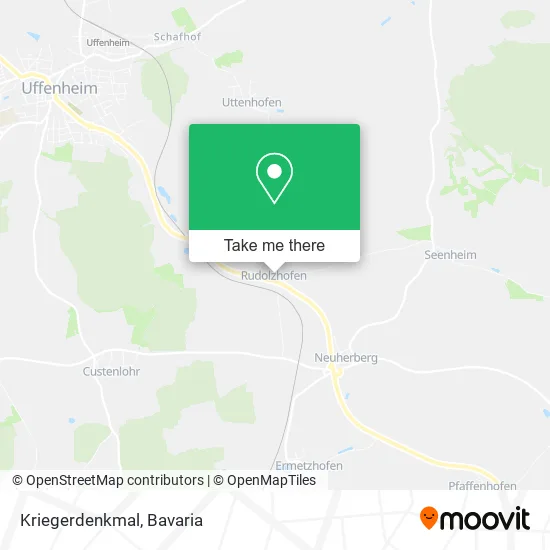 Карта Kriegerdenkmal