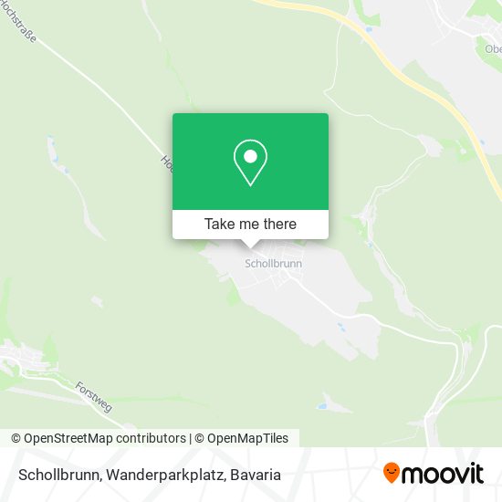 Schollbrunn, Wanderparkplatz map