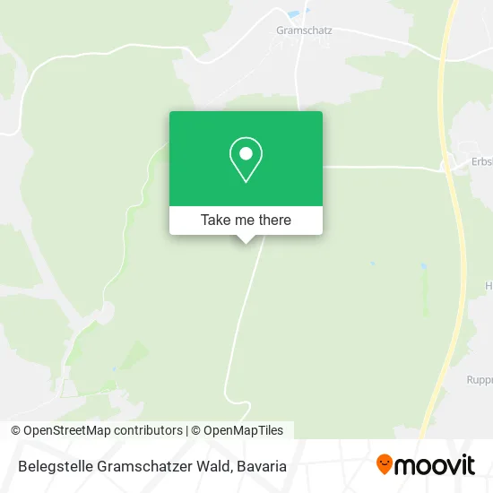 Карта Belegstelle Gramschatzer Wald