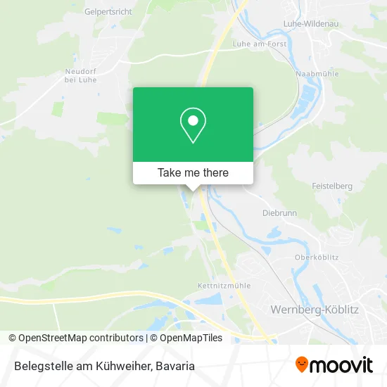 Карта Belegstelle am Kühweiher