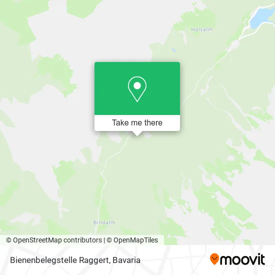 Карта Bienenbelegstelle Raggert