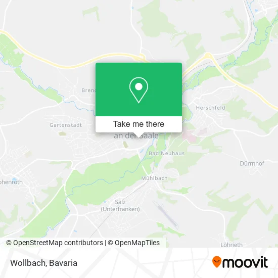 Карта Wollbach