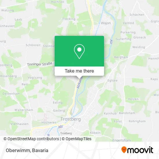 Карта Oberwimm