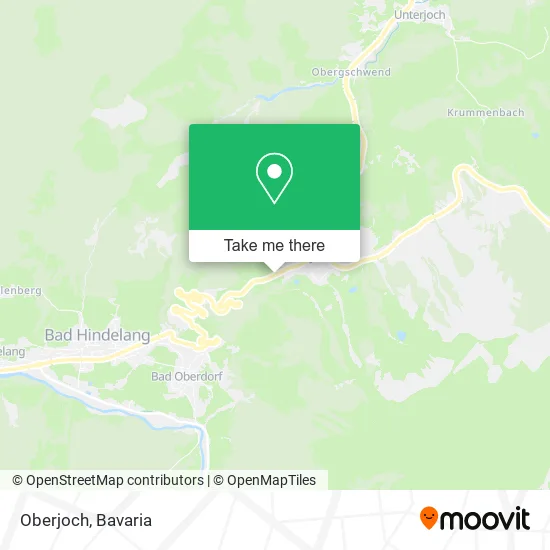 Карта Oberjoch