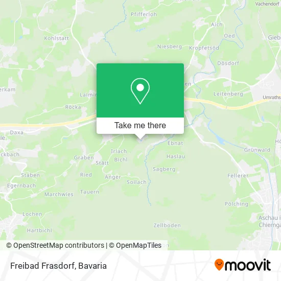 Карта Freibad Frasdorf