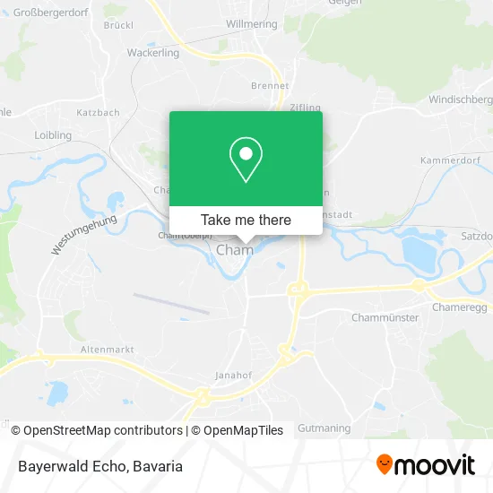 Bayerwald Echo map