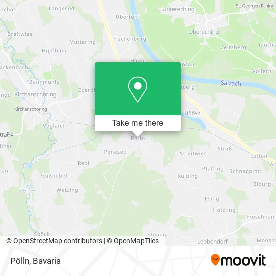 Карта Pölln