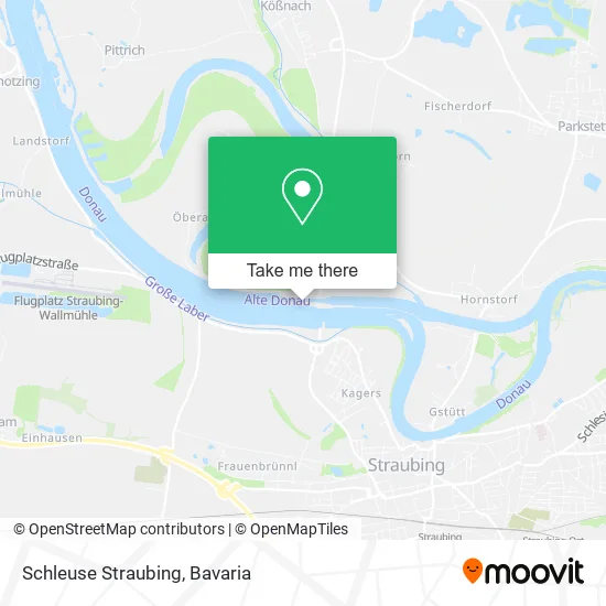 Карта Schleuse Straubing