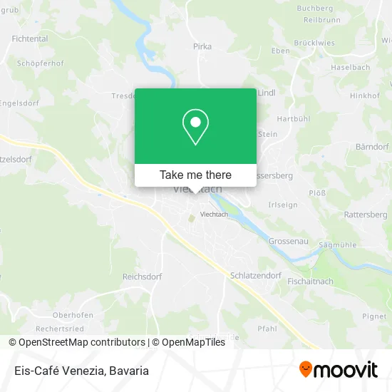 Карта Eis-Café Venezia