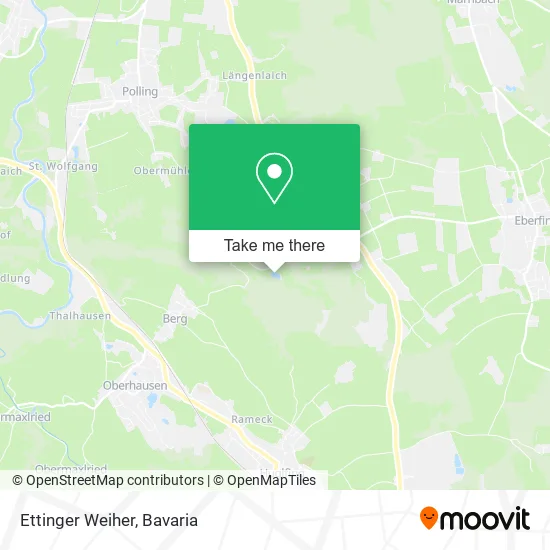 Карта Ettinger Weiher