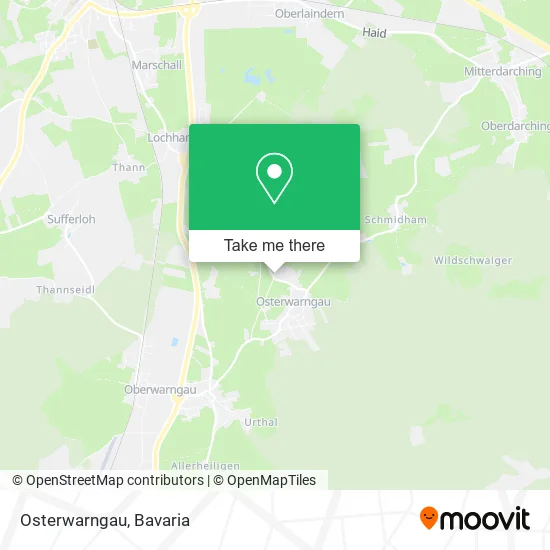 Карта Osterwarngau
