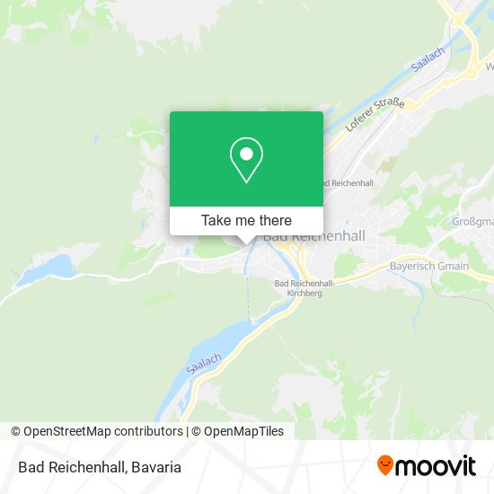 Bad Reichenhall map