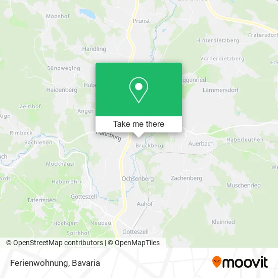 Карта Ferienwohnung