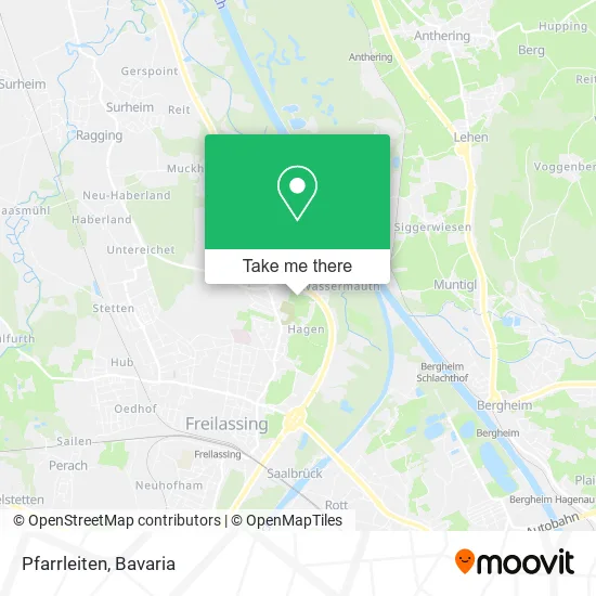 Карта Pfarrleiten