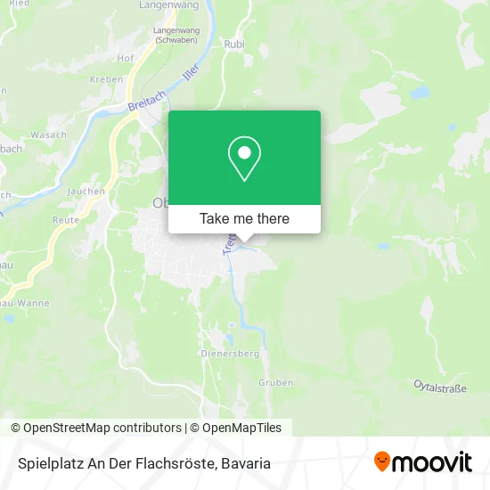 Карта Spielplatz An Der Flachsröste