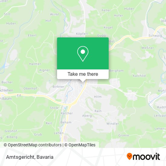 Карта Amtsgericht