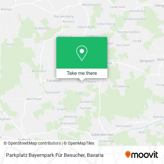 Parkplatz Bayernpark Für Besucher map