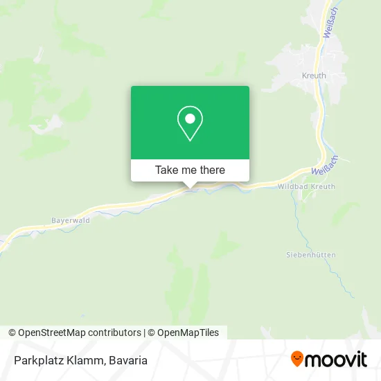 Карта Parkplatz Klamm