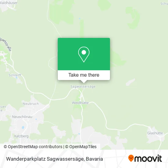 Карта Wanderparkplatz Sagwassersäge