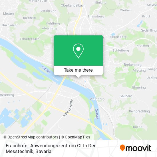 Fraunhofer Anwendungszentrum Ct In Der Messtechnik map
