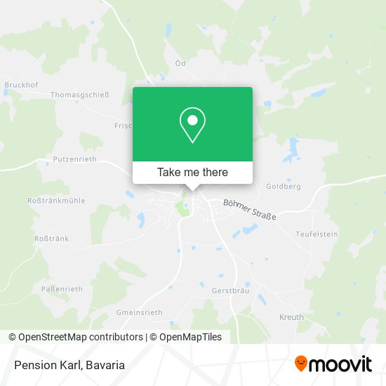 Карта Pension Karl
