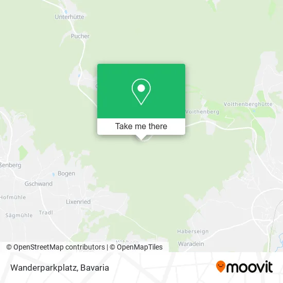 Карта Wanderparkplatz