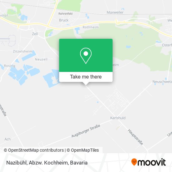 Nazibühl, Abzw. Kochheim map