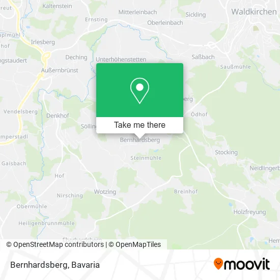 Карта Bernhardsberg