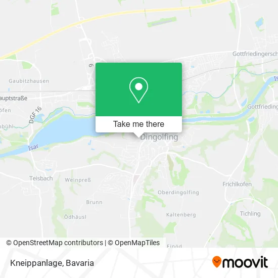 Карта Kneippanlage