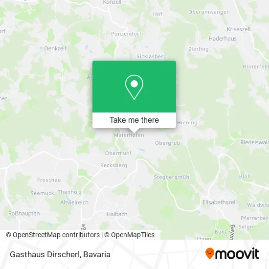 Карта Gasthaus Dirscherl