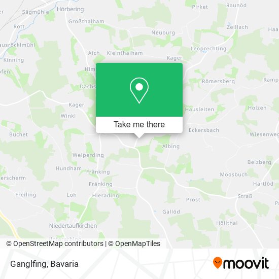 Карта Ganglfing