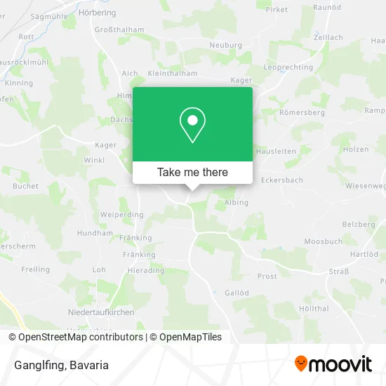 Карта Ganglfing