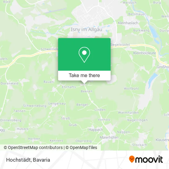 Карта Hochstädt