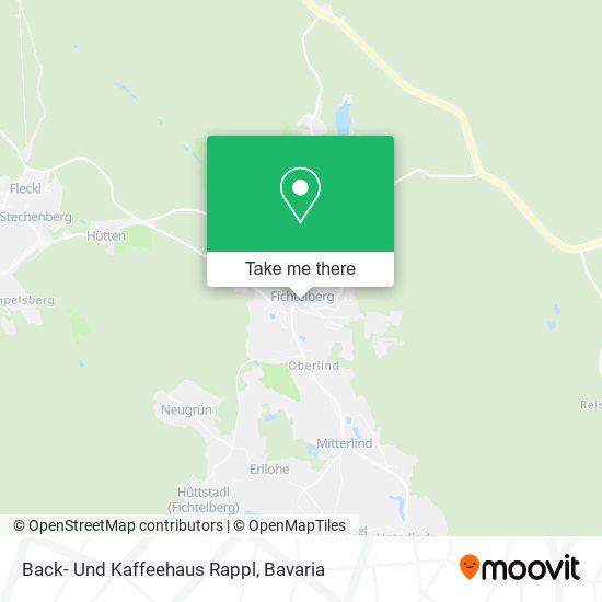 Back- Und Kaffeehaus Rappl map