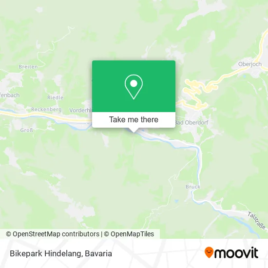 Карта Bikepark Hindelang