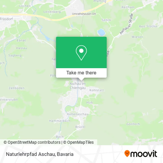 Карта Naturlehrpfad Aschau
