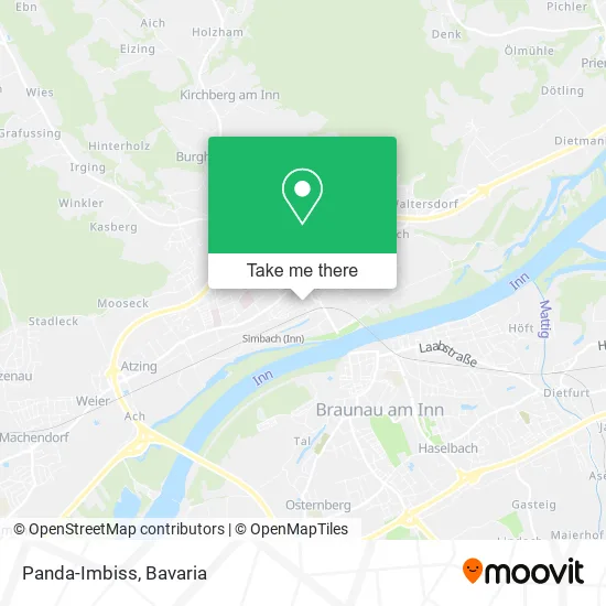 Карта Panda-Imbiss