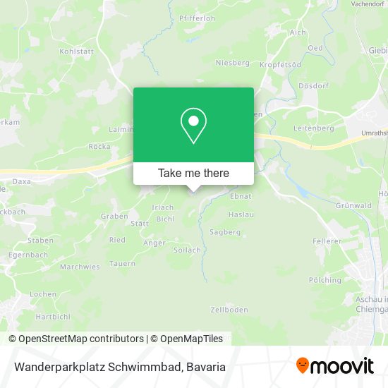 Wanderparkplatz Schwimmbad map