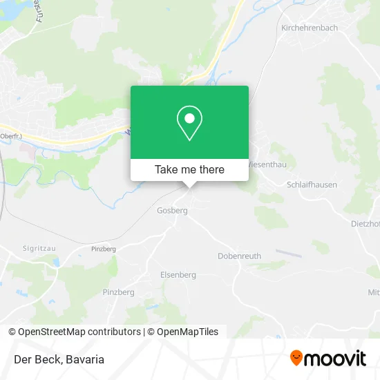 Карта Der Beck