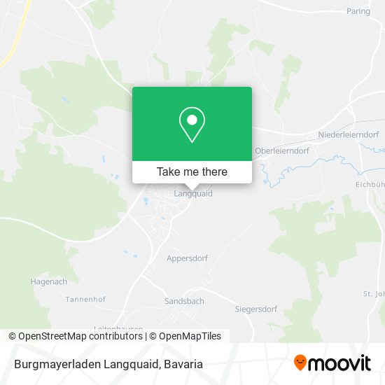 Burgmayerladen Langquaid map