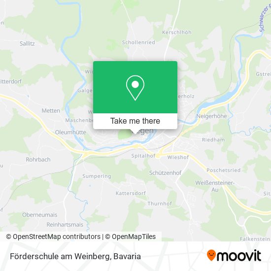 Förderschule am Weinberg map