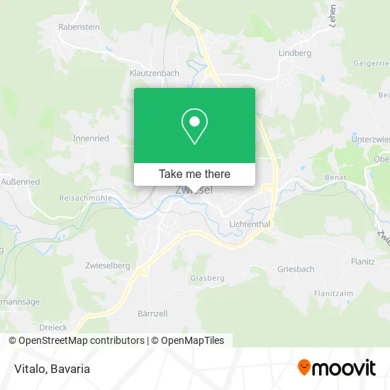 Карта Vitalo