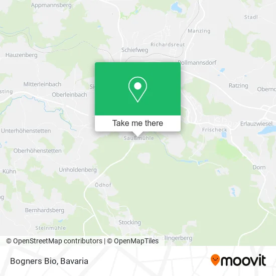 Карта Bogners Bio