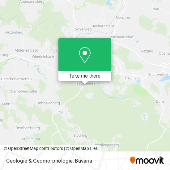 Карта Geologie & Geomorphologie