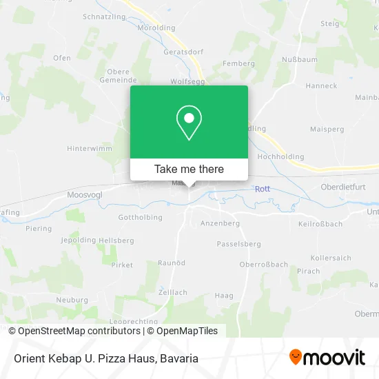 Карта Orient Kebap U. Pizza Haus