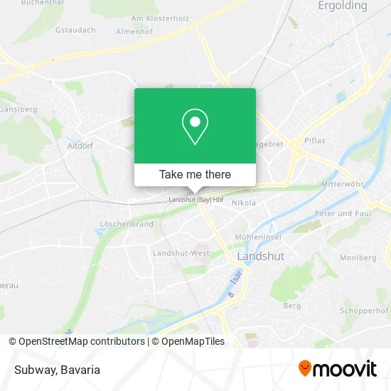 Карта Subway