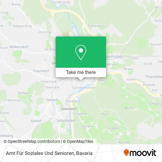 Amt Für Soziales Und Senioren map