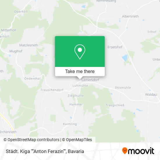 Städt. Kiga ""Anton Ferazin"" map