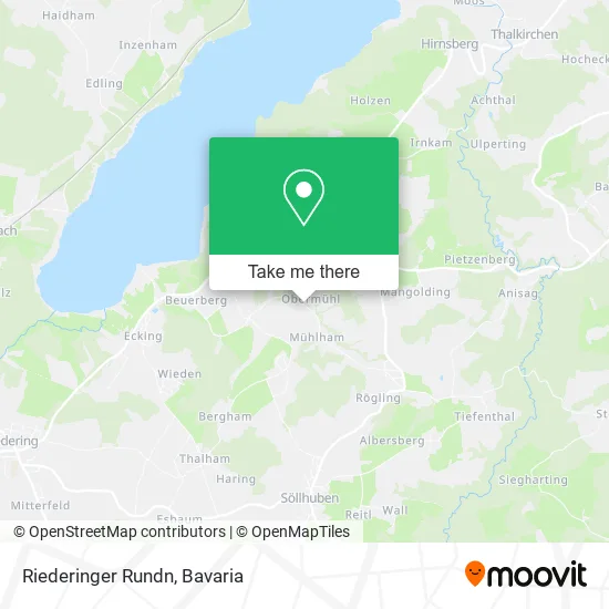 Карта Riederinger Rundn