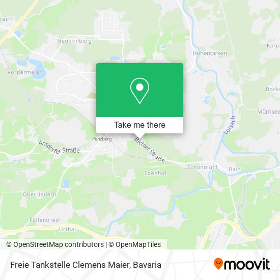 Freie Tankstelle Clemens Maier map